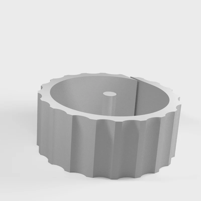 Support pour mètre ruban textile