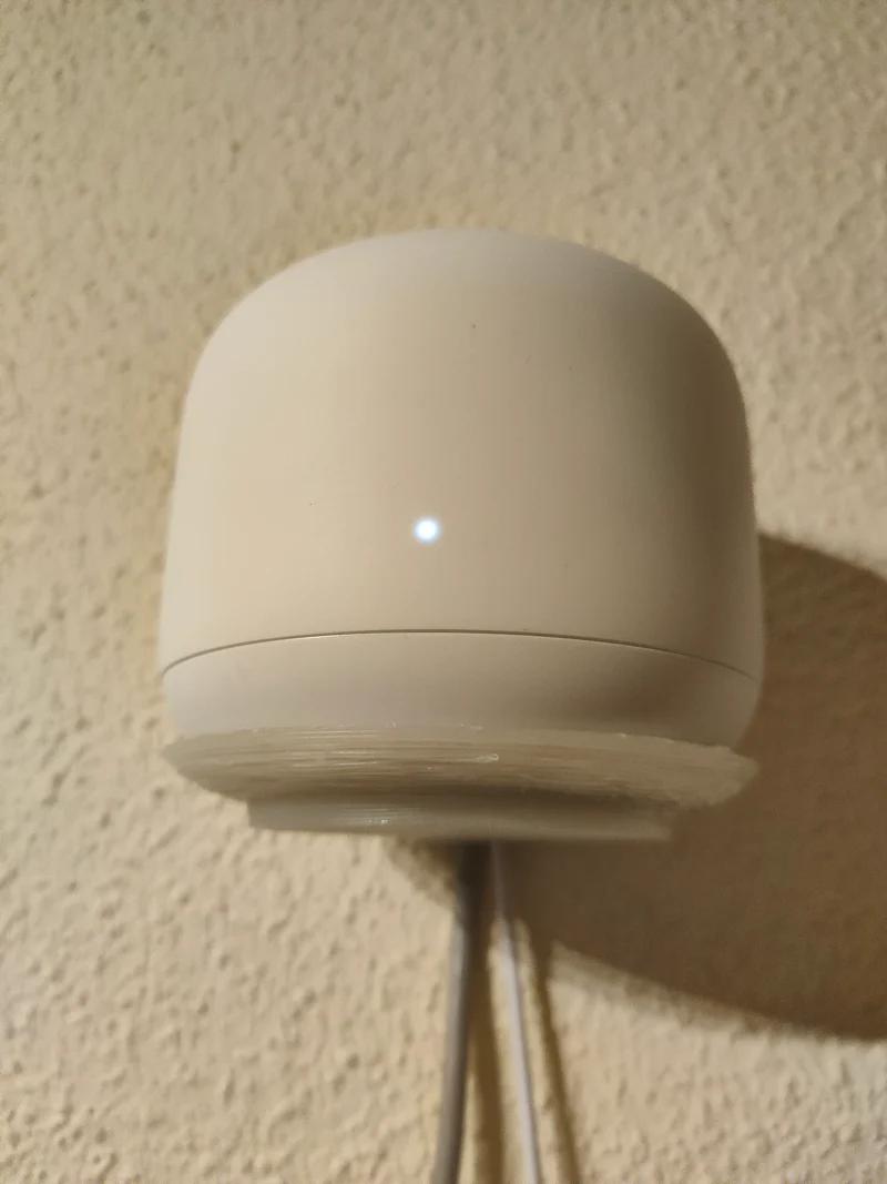 Support mural Google Nest Wifi pour un réseau optimisé