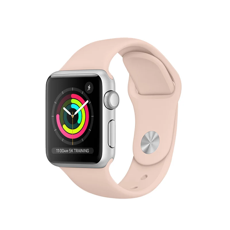 Apple Watch Series 3 Aluminium 42mm - Argent - Bon état