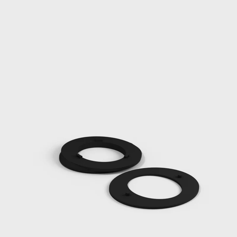 Adaptateurs ovales pour coussinets d'oreille pour casque Corsair Virtuoso - Ajustement amélioré