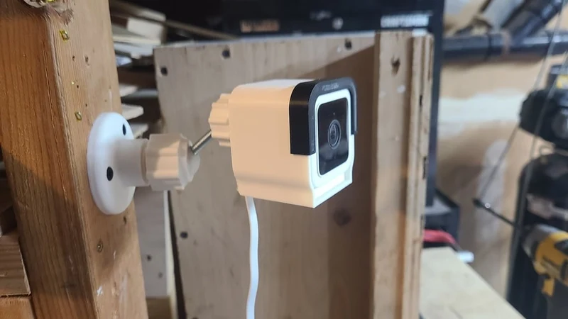 Support mural réglable Wyze Cam V3 pour une utilisation intérieure et extérieure