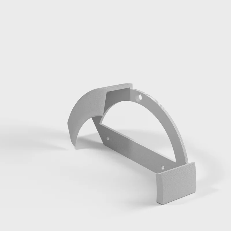 Support mural TP-Link Deco M9 Plus - Conception en demi-cercle peu encombrante