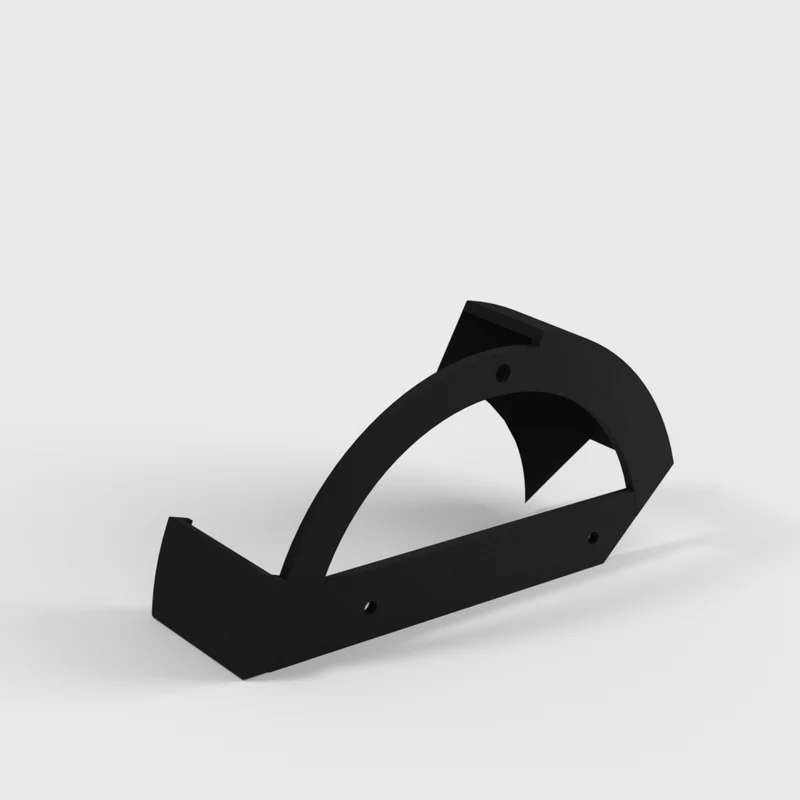 Support mural TP-Link Deco M9 Plus - Conception en demi-cercle peu encombrante