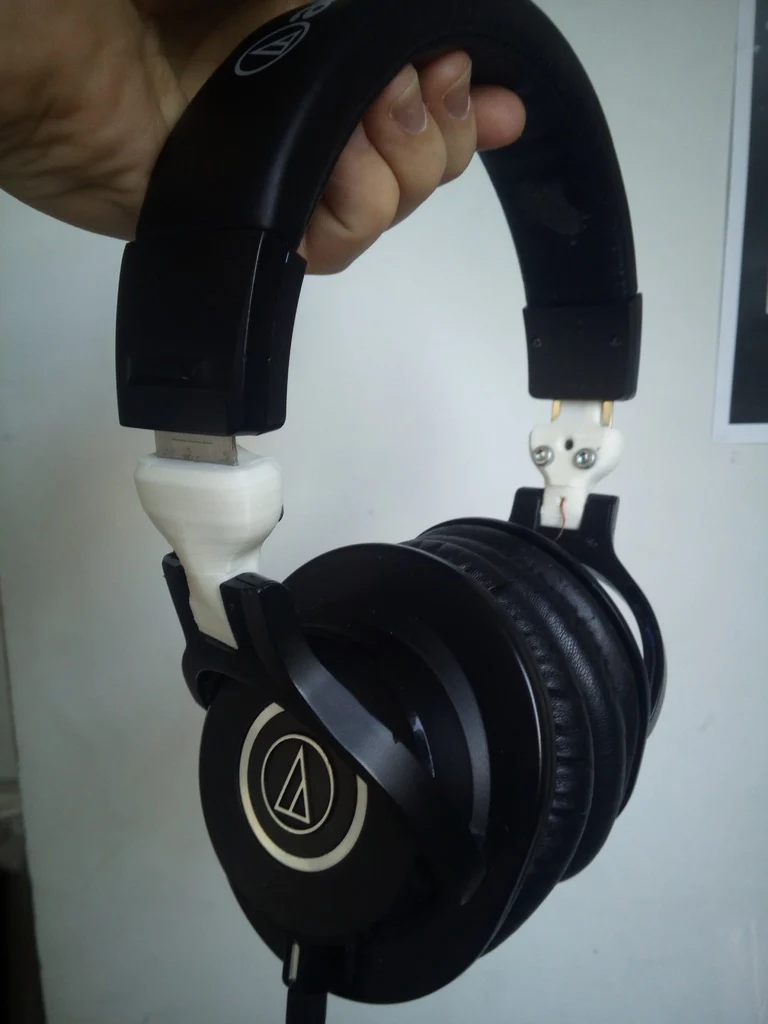Charnière de remplacement pour casque Audio Technica ATH-M40X