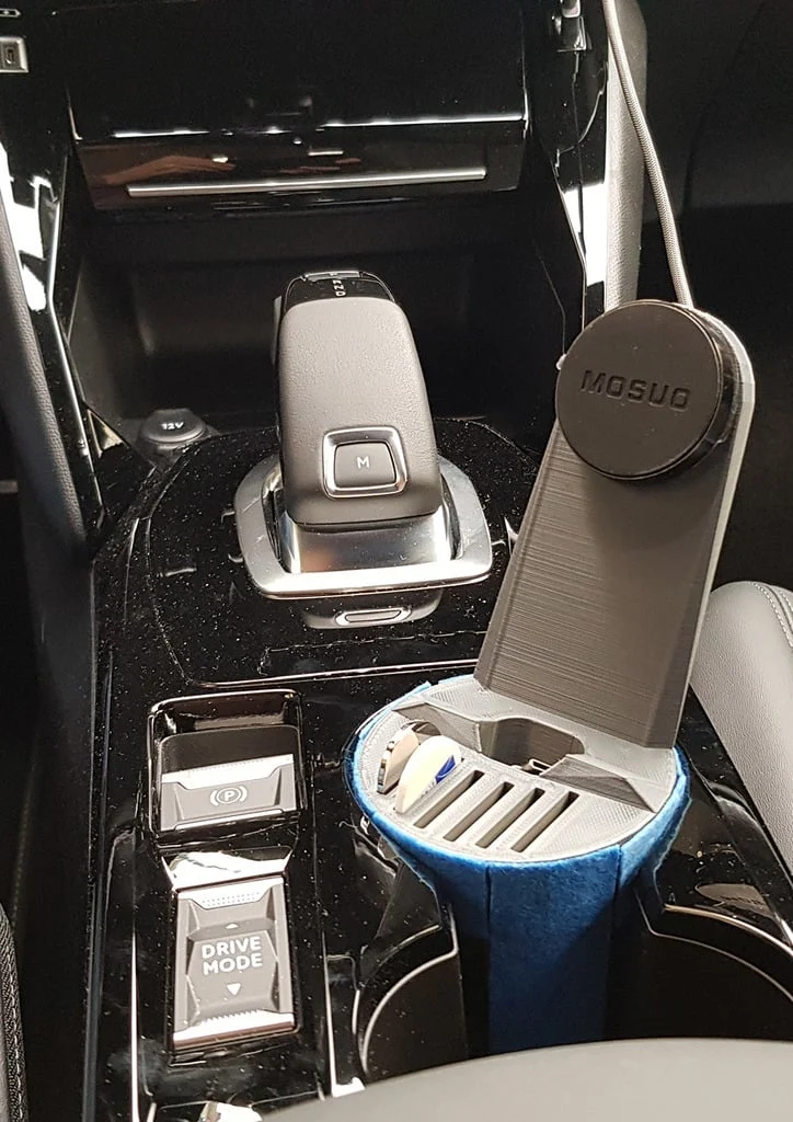 Porte-gobelet pour smartphone pour Peugeot 208 II et 2008 II