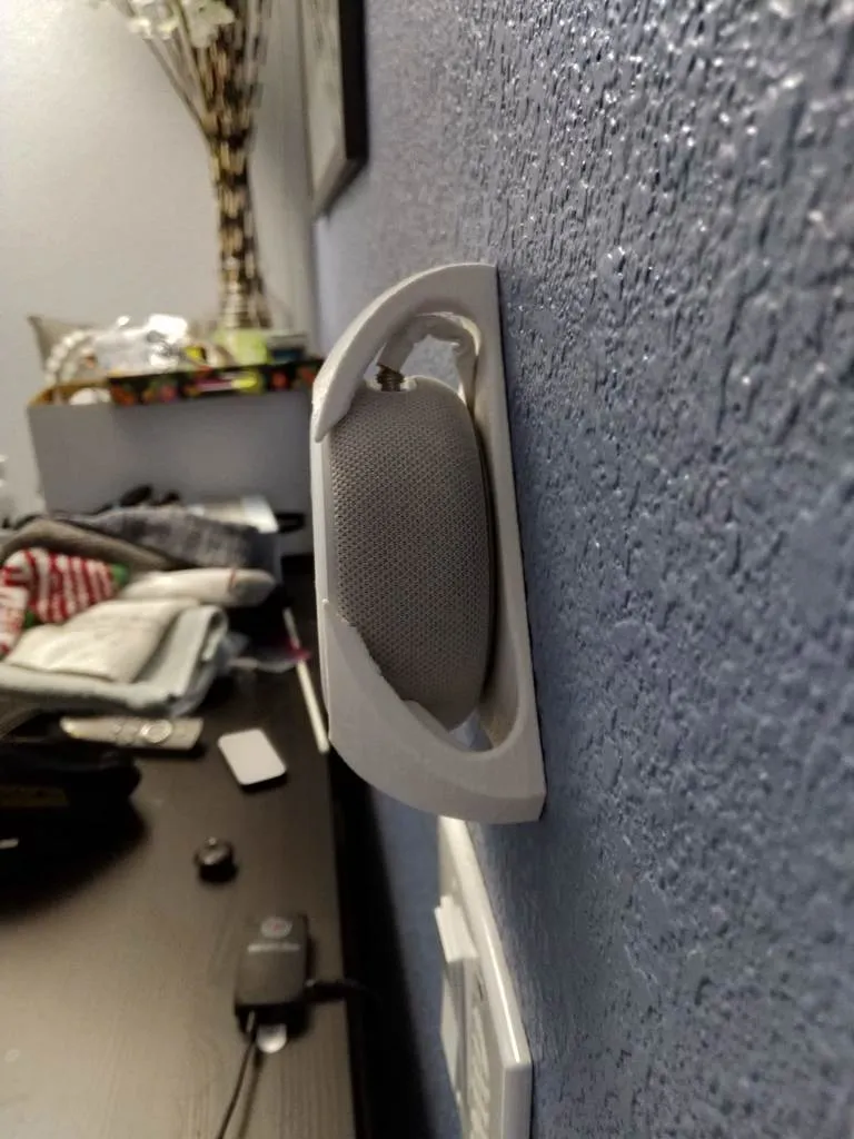 Support mural pour Echo Dot 3 - Câblage dissimulé