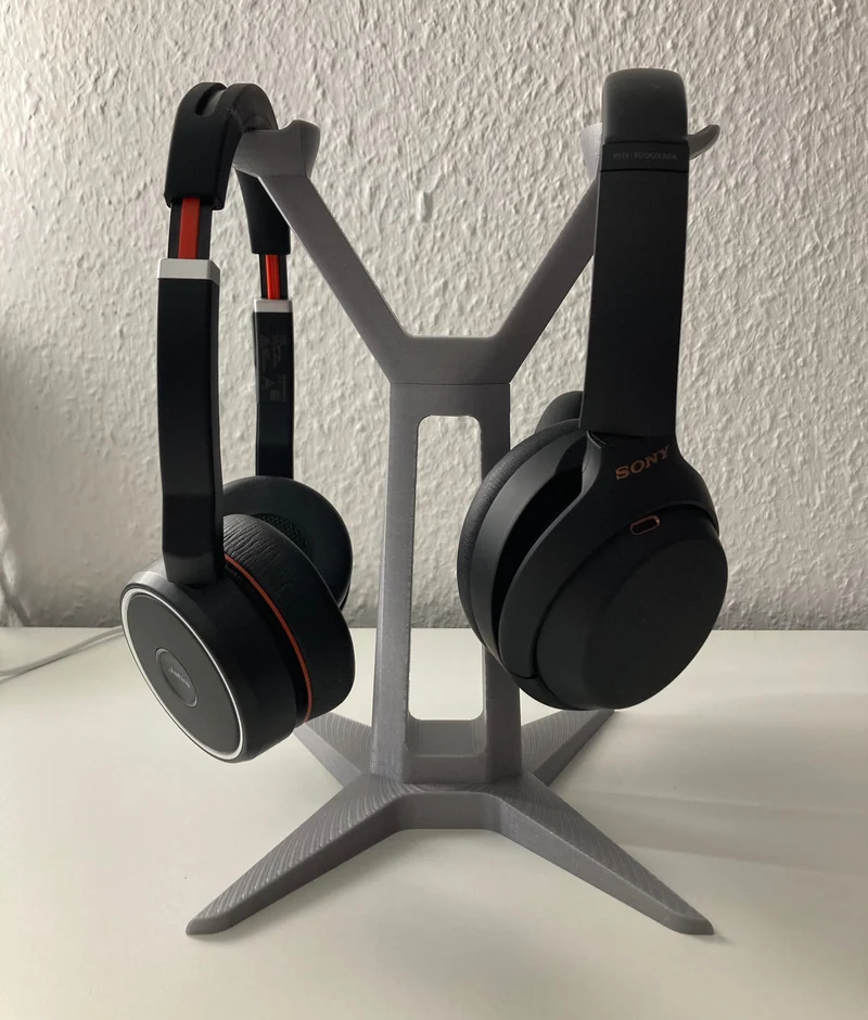 Support de casque double - Rangement stable et pratique