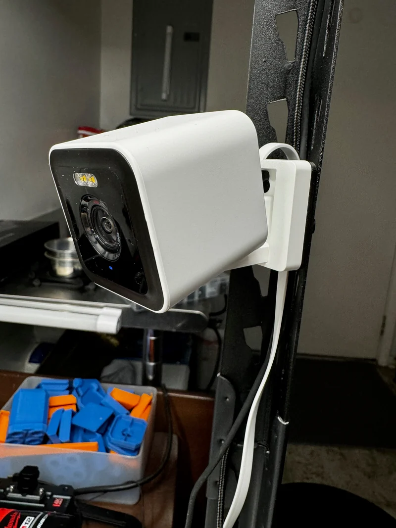Support d'angle Wyze Cam v3 Husky pour étagère - Placement optimisé de la caméra