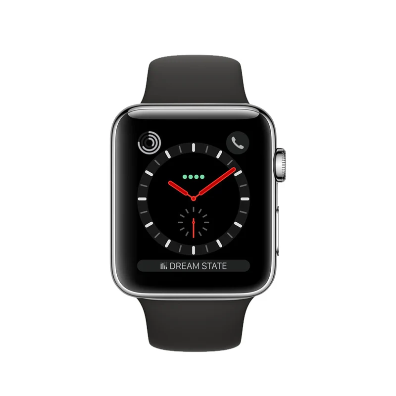 Apple Watch Series 3 Acier Inoxydable 42mm - Steel - Bon état