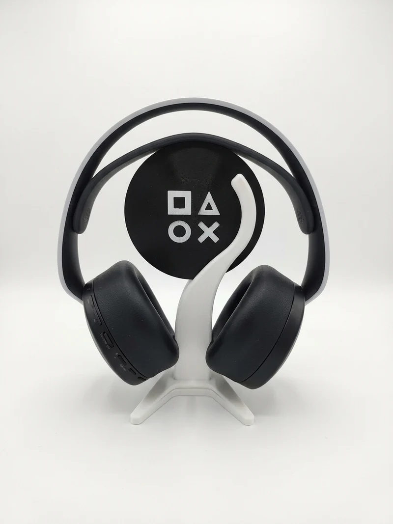 Support pour casque Sony PlayStation Pulse 3D avec symboles PlayStation