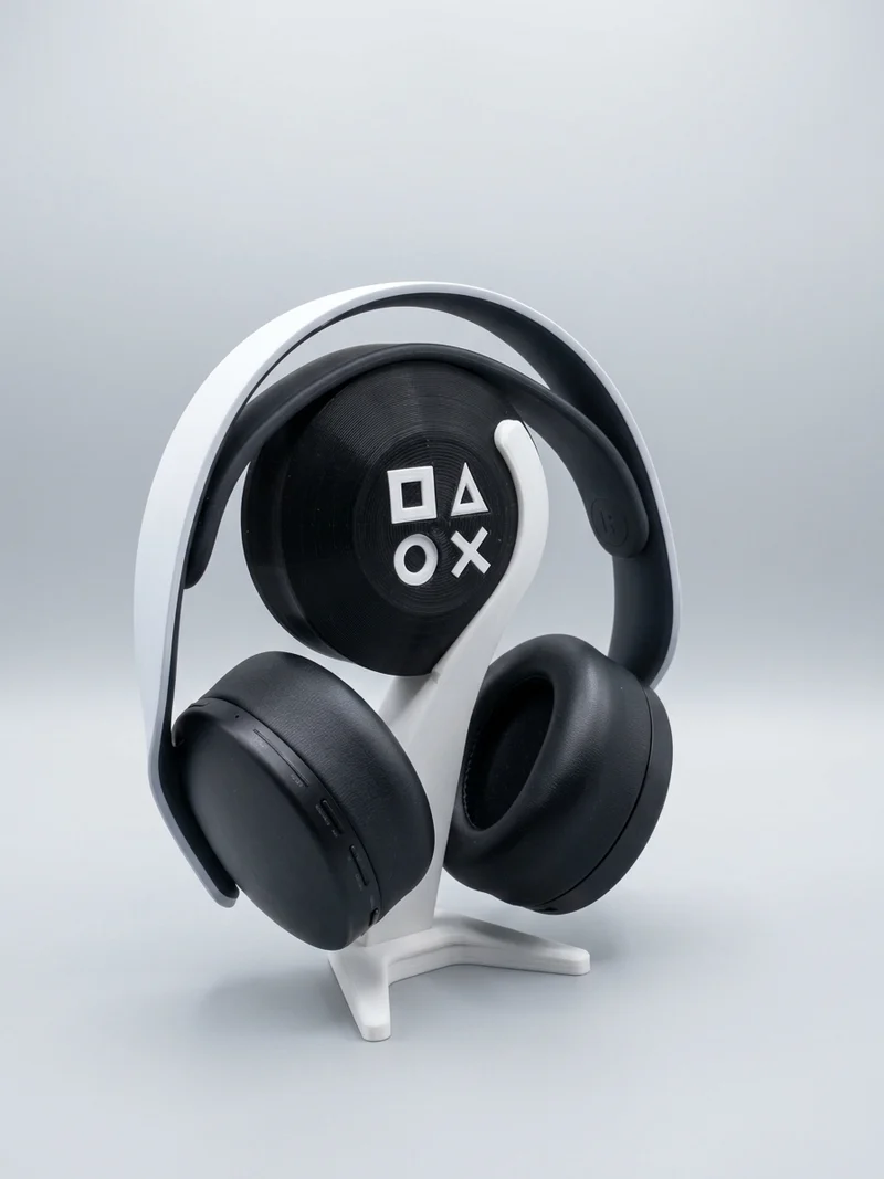 Support pour casque Sony PlayStation Pulse 3D avec symboles PlayStation