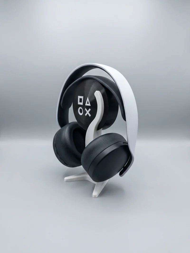 Support pour casque Sony PlayStation Pulse 3D avec symboles PlayStation