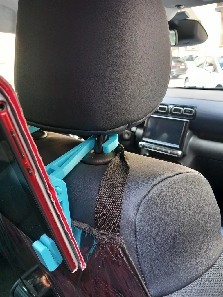 Support de tablette pour appuie-tête de voiture