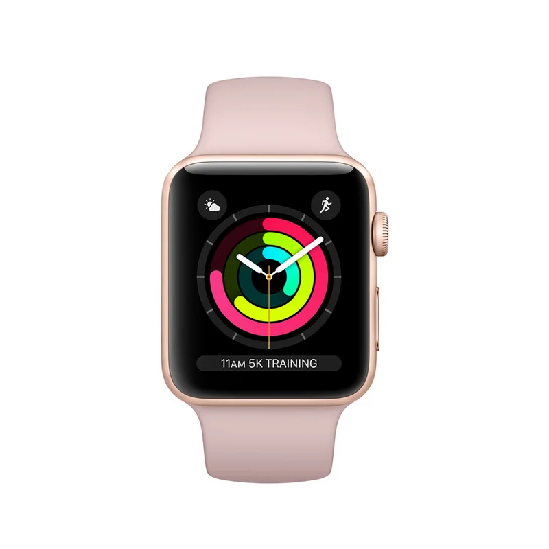 Apple Watch Series 3 Aluminium 38mm - Or - Etat correct