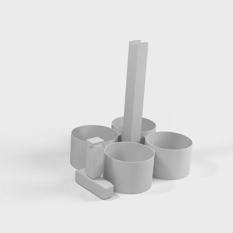 Porte-bière pratique pour 4 bouteilles EURO