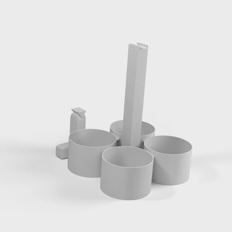Porte-bière pratique pour 4 bouteilles EURO
