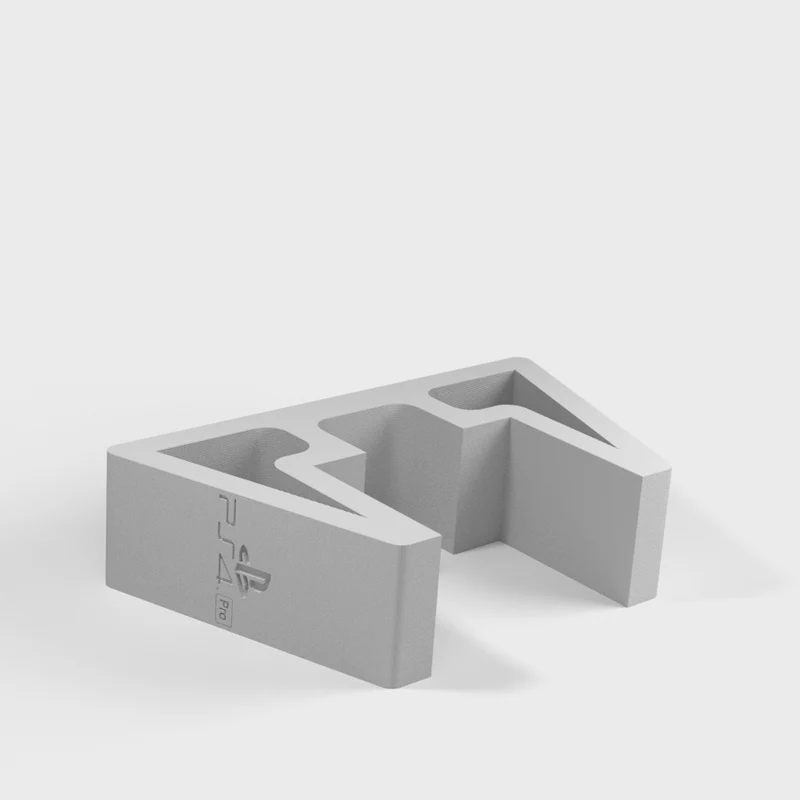 Support vertical PS4 Pro avec logo PS élégant
