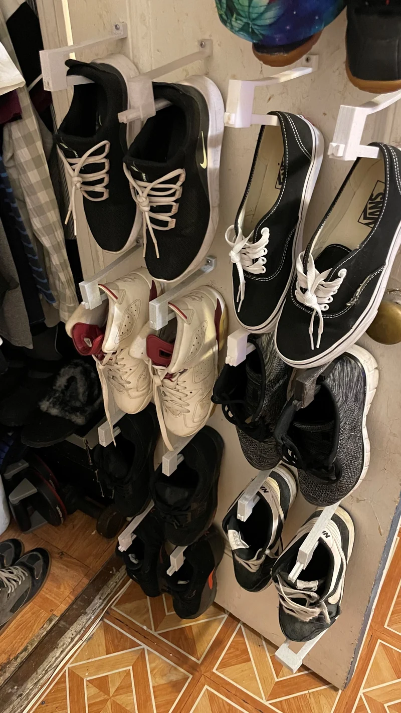 Étagère murale pour chaussures et baskets