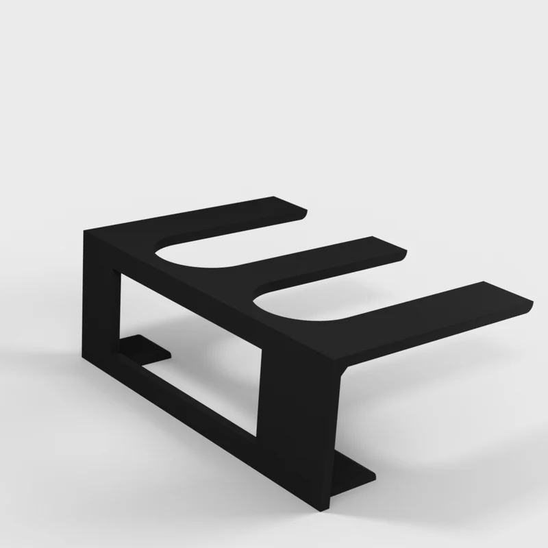Support compact pour routeur et commutateur - Pour mur ou sous le bureau