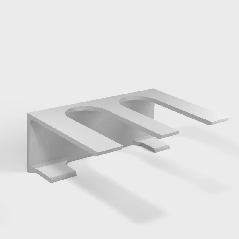 Support compact pour routeur et commutateur - Pour mur ou sous le bureau