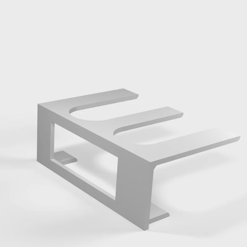 Support compact pour routeur et commutateur - Pour mur ou sous le bureau