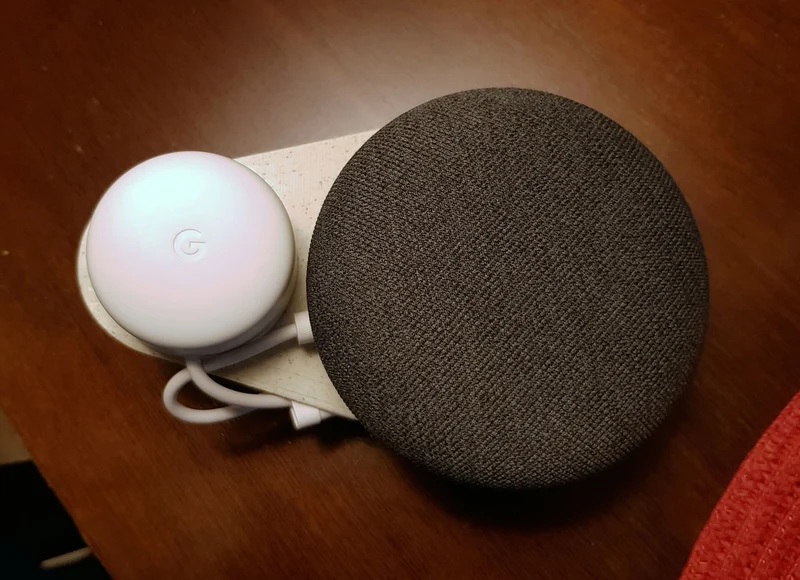 Support de prise murale Google Nest Mini - Support mural discret