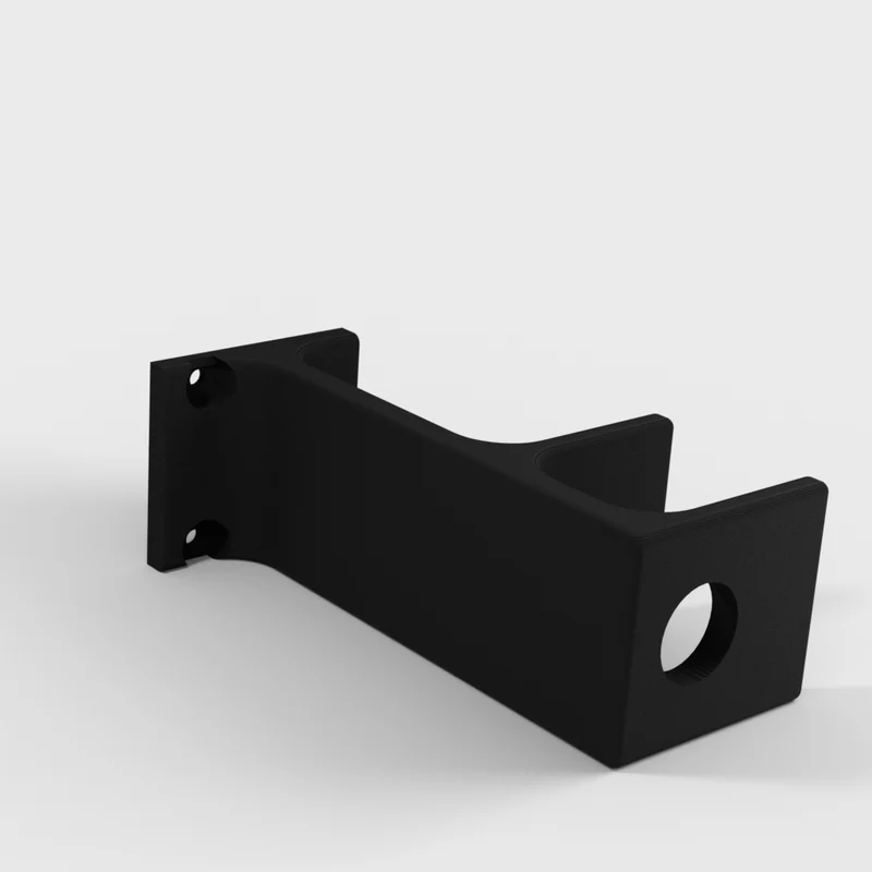 Support de tablette double allongé en 3 parties pour sous le bureau (lot de 3)