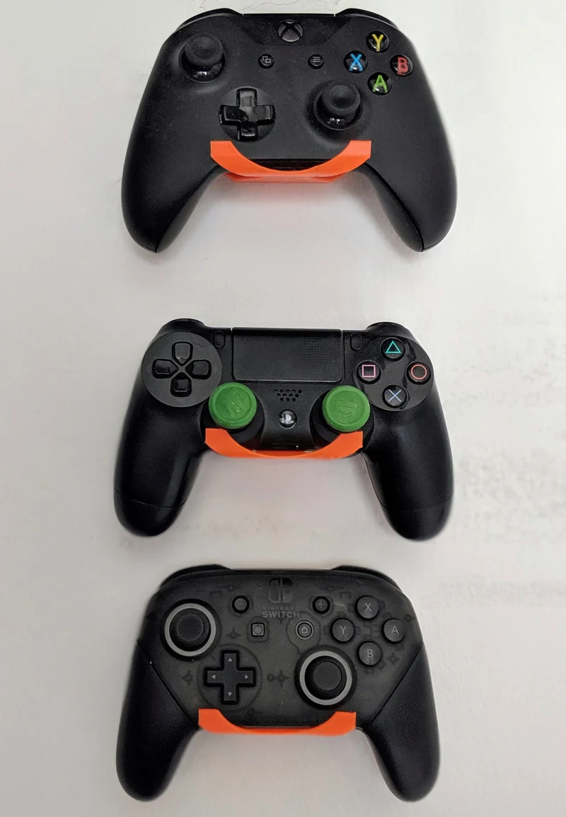 Support mural universel pour manette (PS4, Xbox, Switch)