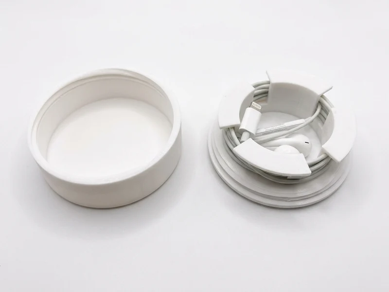 Support compact pour écouteurs filaires (2 pièces)