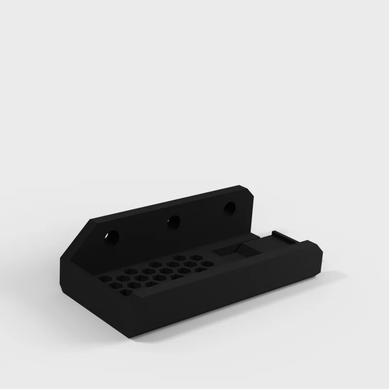 Support mural peu encombrant pour station d'accueil CalDigit TS4