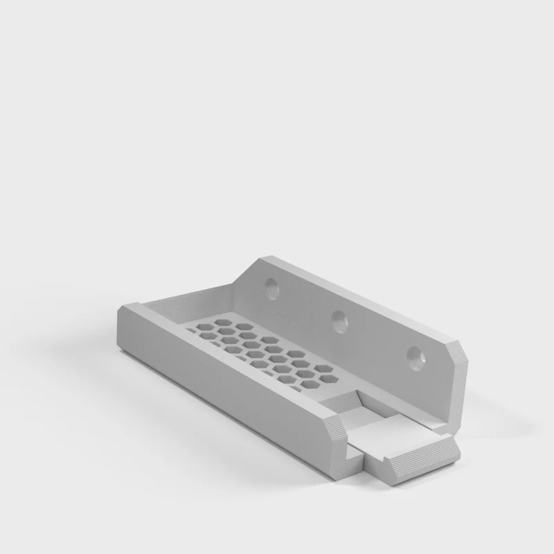 Support mural peu encombrant pour station d'accueil CalDigit TS4