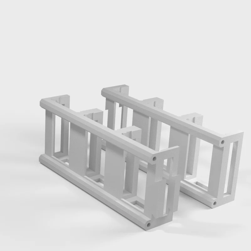 Support de montage en rack pour Raspberry Pi 4/5 – 1U