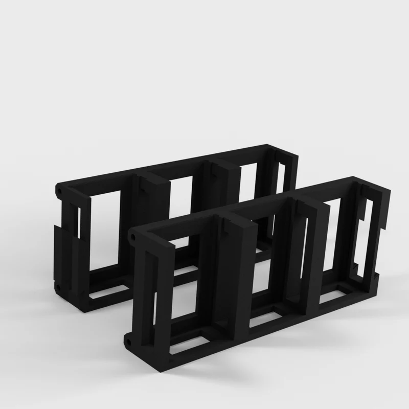 Support de montage en rack pour Raspberry Pi 4/5 – 1U