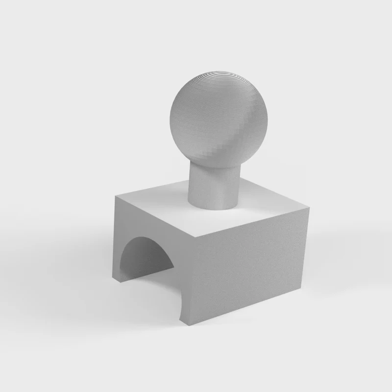Support de tringle télescopique de fenêtre pour Velux avec rotule