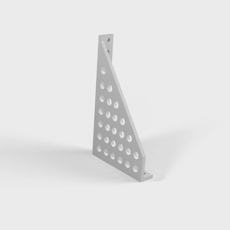 Support de rack 3U 19 pouces pour mur, bureau et surface