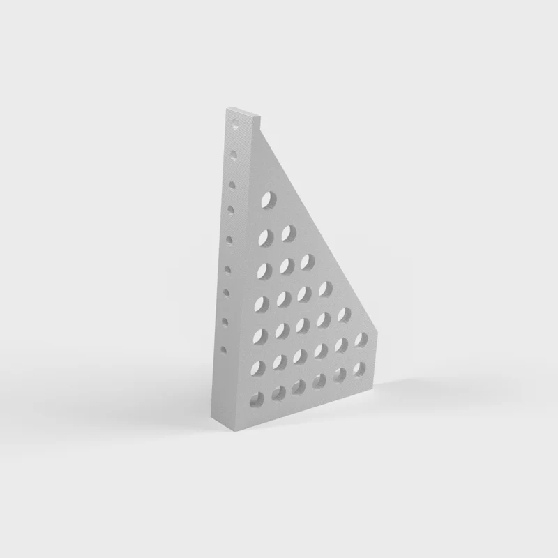 Support de rack 3U 19 pouces pour mur, bureau et surface