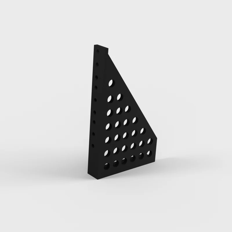 Support de rack 3U 19 pouces pour mur, bureau et surface
