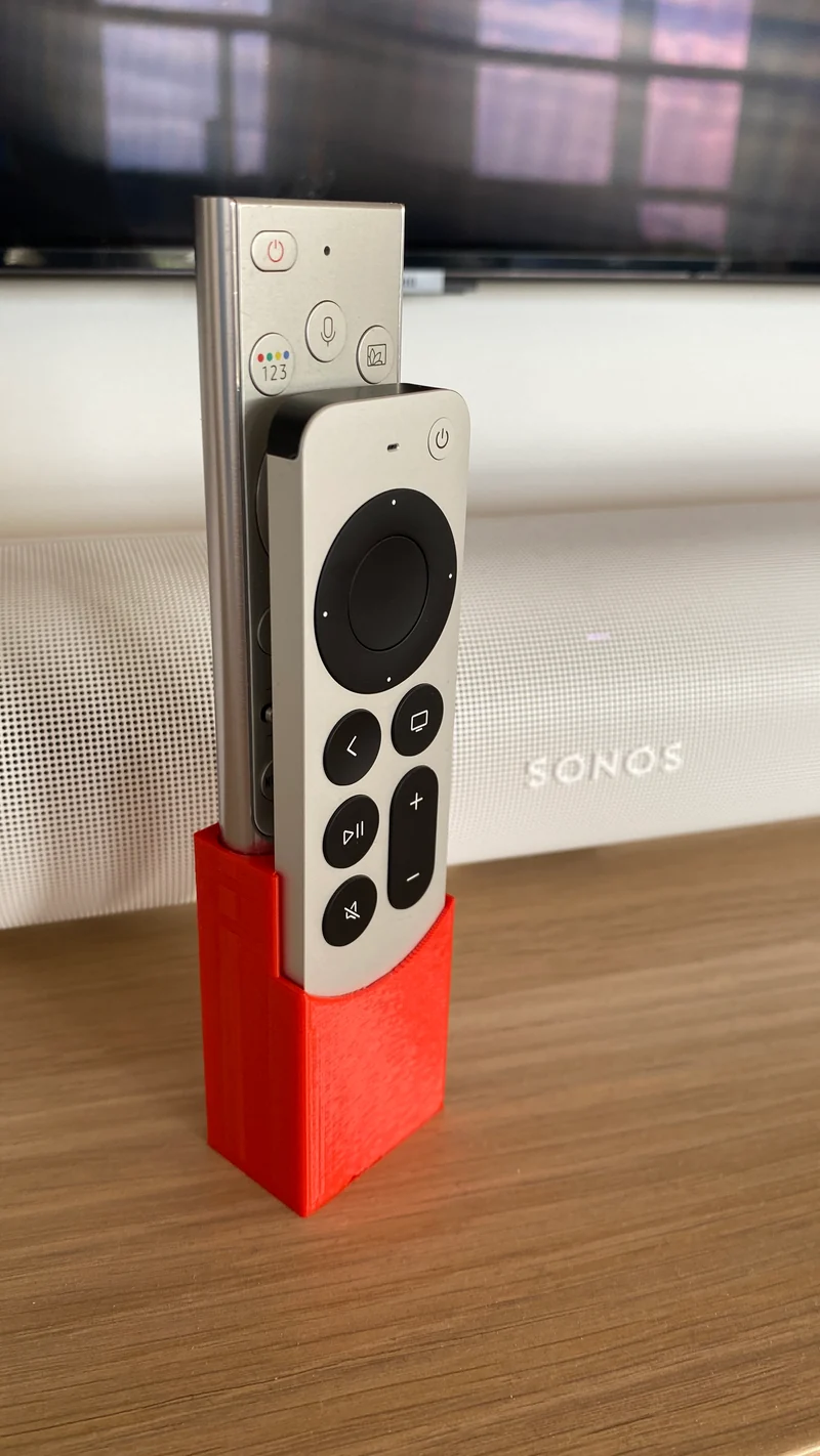 Support mural pour Apple TV (2021) et télécommande Samsung TV