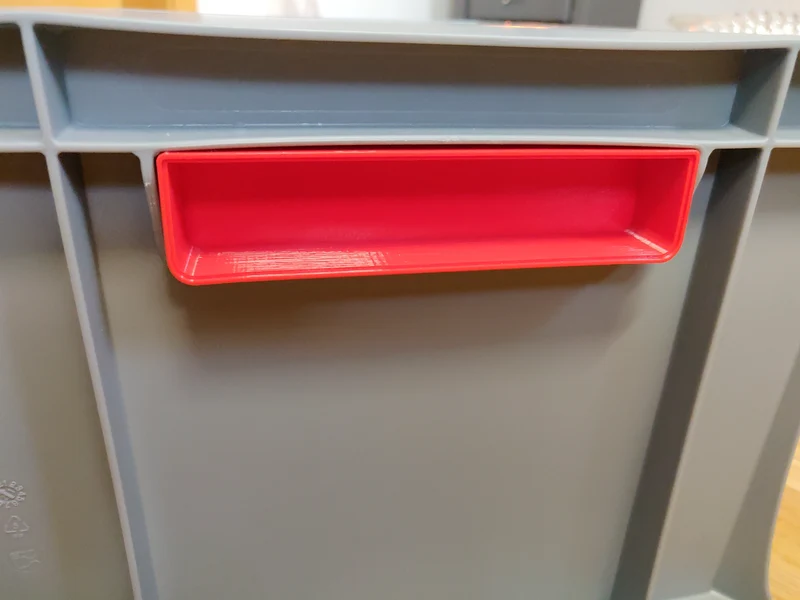 Insert de poignée Bauhaus Eurobox - Poignée ergonomique pour Eurobox