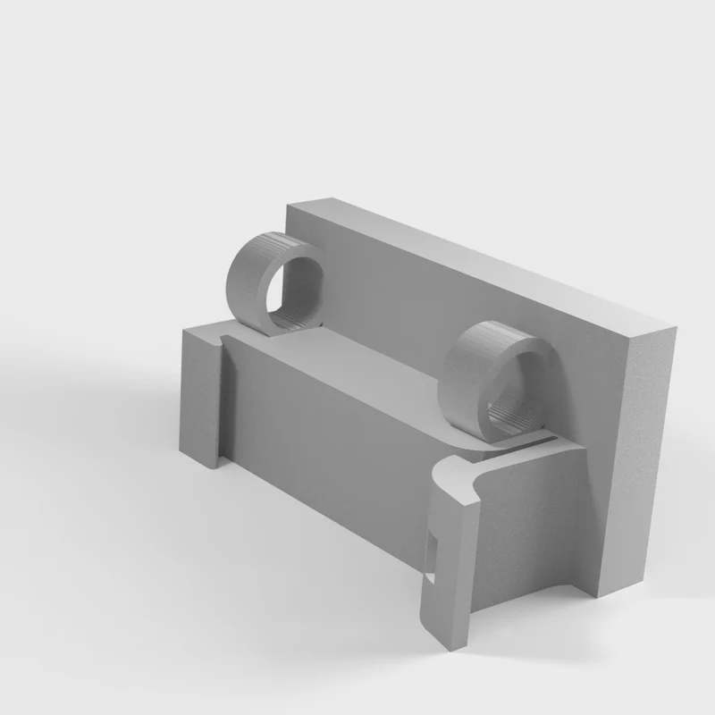 Support pour convertisseur DC-DC LM2596 sur rail DIN