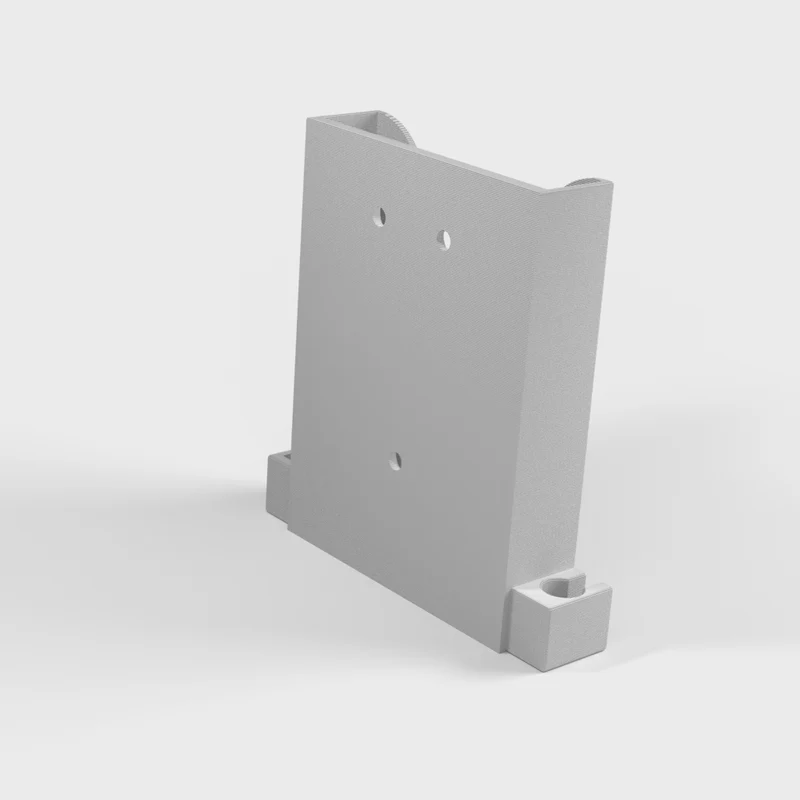 Support mural universel pour téléphone avec organiseur de câbles