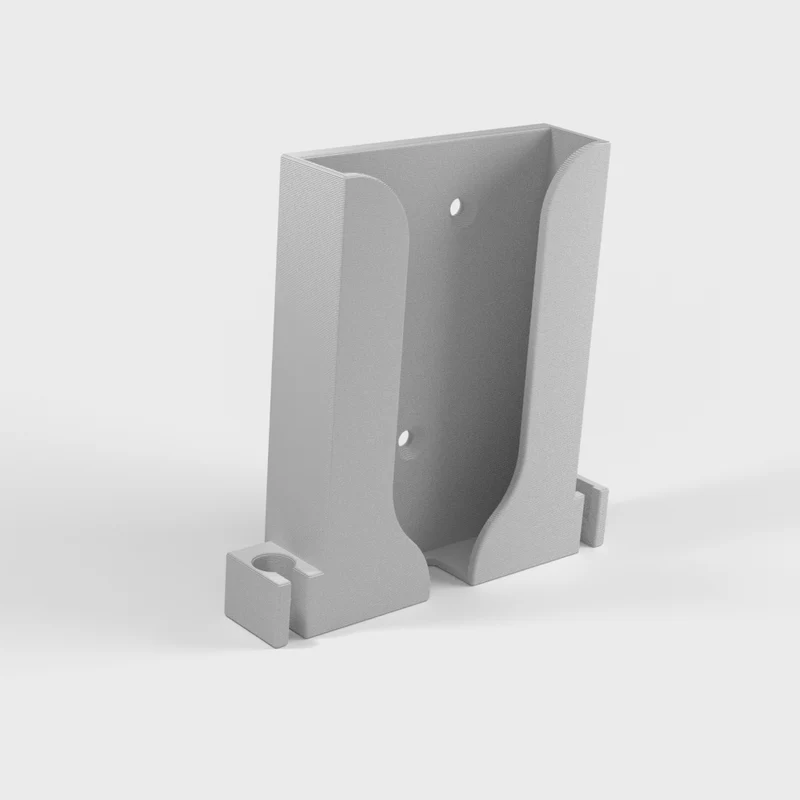Support mural universel pour téléphone avec organiseur de câbles