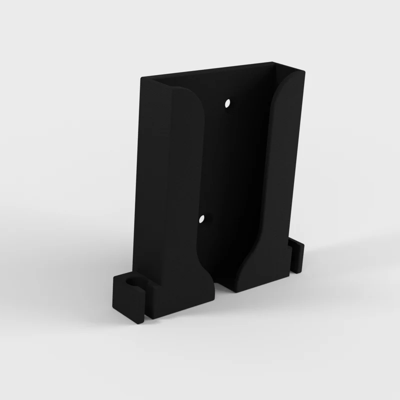 Support mural universel pour téléphone avec organiseur de câbles