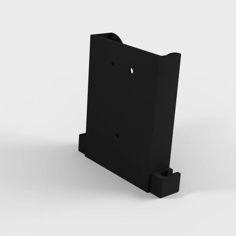 Support mural universel pour téléphone avec organiseur de câbles