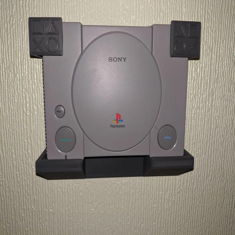 Support mural pour console PlayStation 1 Classic mini