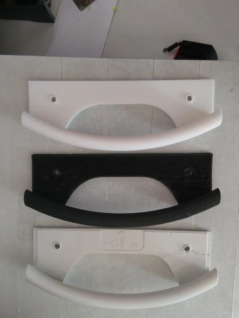 Poignée de remplacement pour porte de congélateur Bosch/Siemens/Balay 096110
