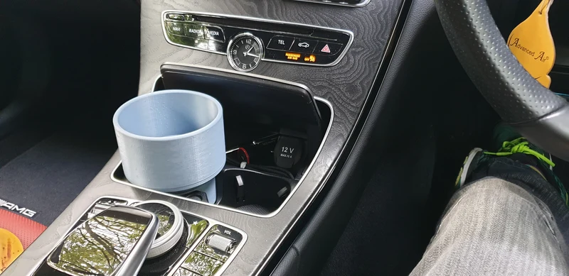 Porte-gobelet étendu pour Mercedes Classe C (2016)