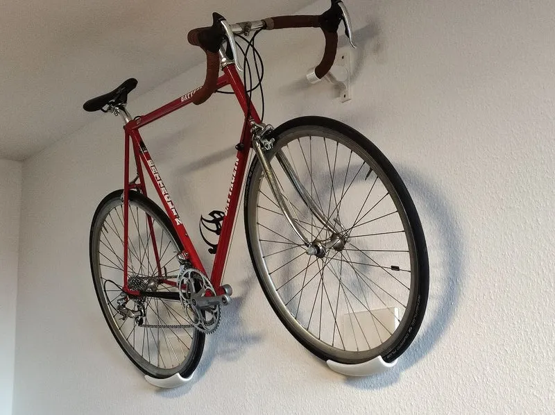 Support mural élégant pour vélos de course