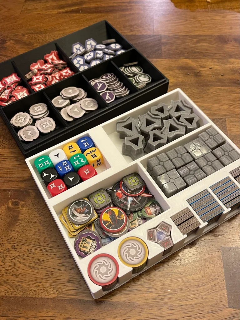 Star Wars : Organisateur de cartes et de jetons Imperial Assault