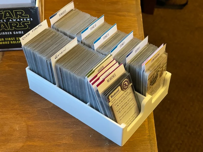 Star Wars : Organisateur de cartes et de jetons Imperial Assault